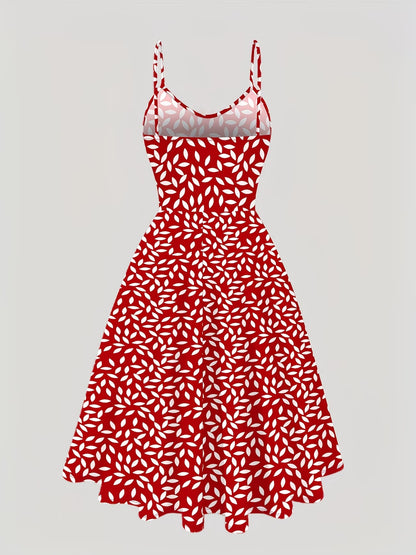 Women's Floral Halter Dress & Cardigan Set