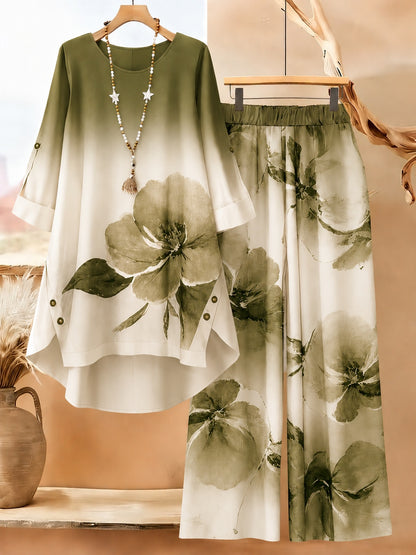 Chic Harmony Wide-Leg Outfit
