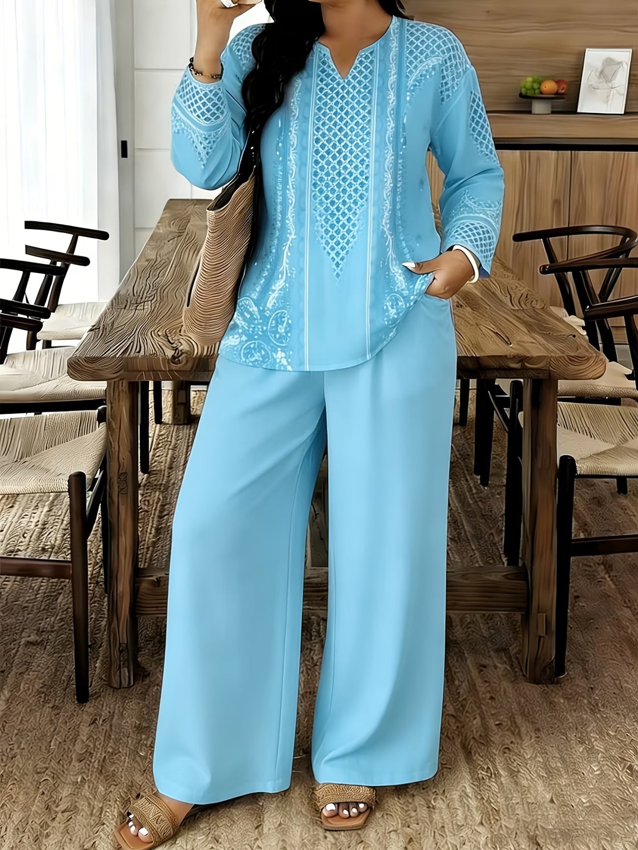 Long-sleeve and Long-pants 2pcs Set, a Suit, New Spring and Summer Style