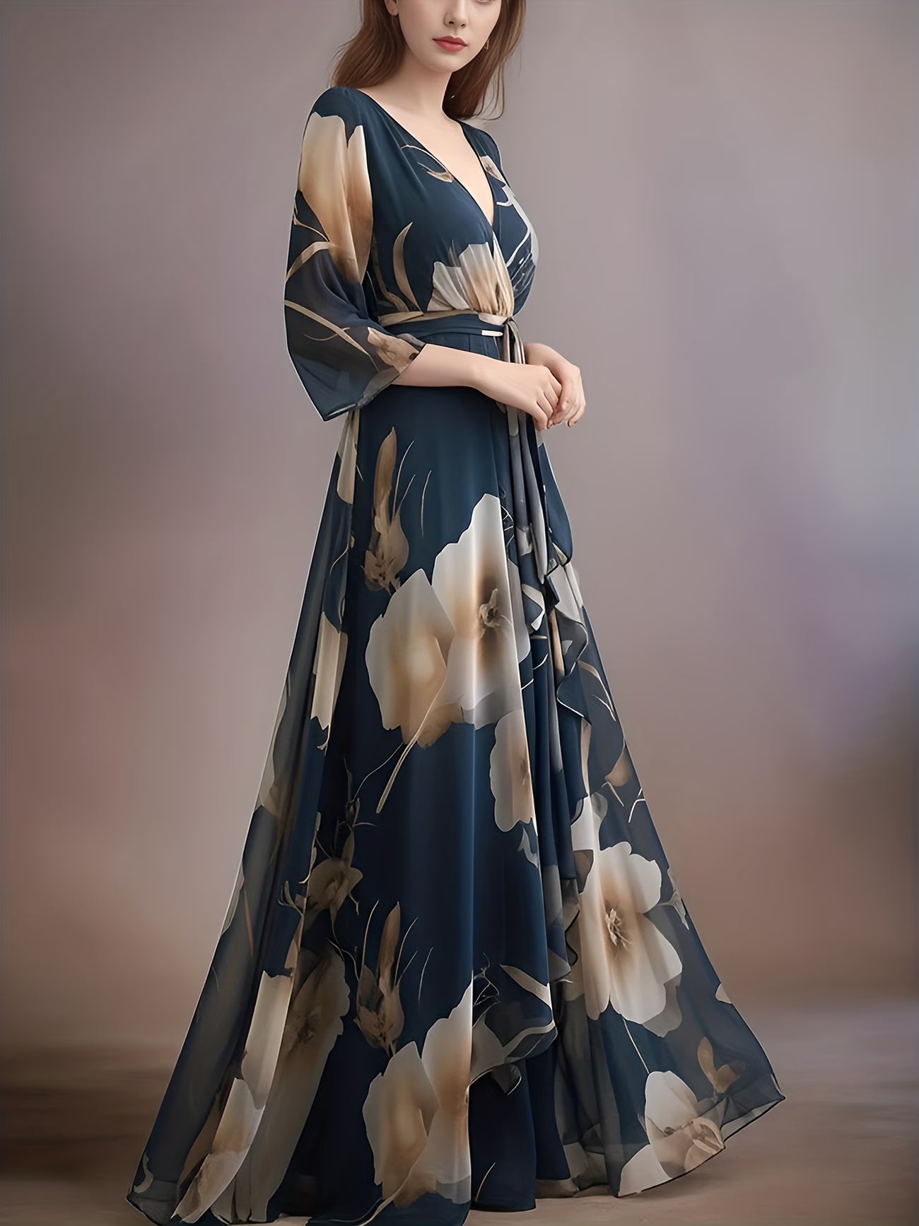 Floral Escape Midi Dress