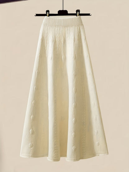 Women’s Knit Top & Skirt Set
