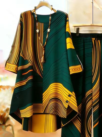 RetroCharm Patchwork Co-Ord Set