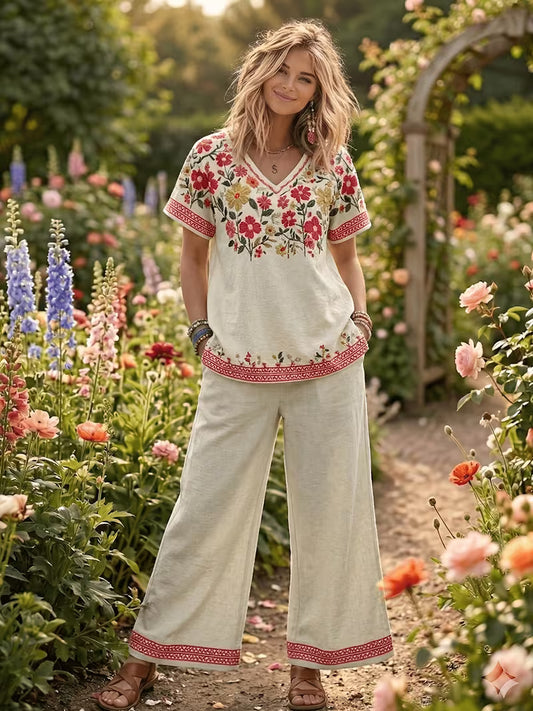 Boho Floral Vacation Set