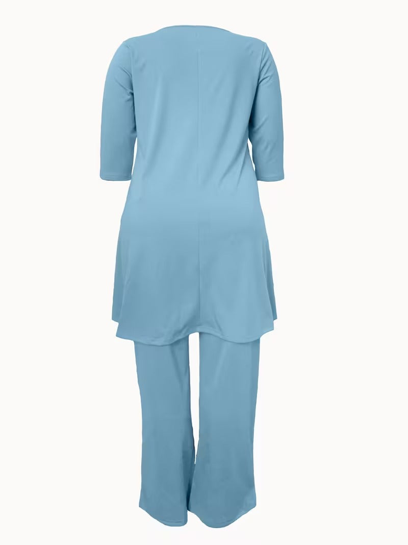 ComfyCurve Plus Size Co-Ord Set