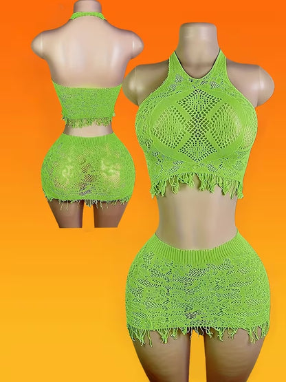 AllureNet Stretch Bodysuit Set