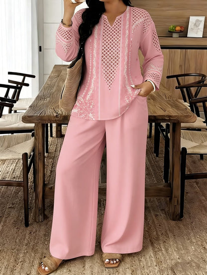Long-sleeve and Long-pants 2pcs Set, a Suit, New Spring and Summer Style
