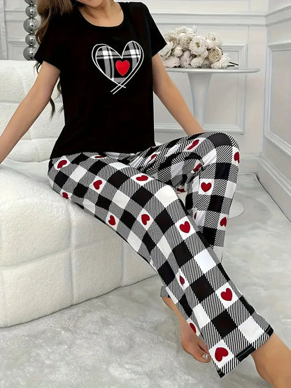 Outside Cozy Cartoon Print Home & Streetwear (Pack of 3)