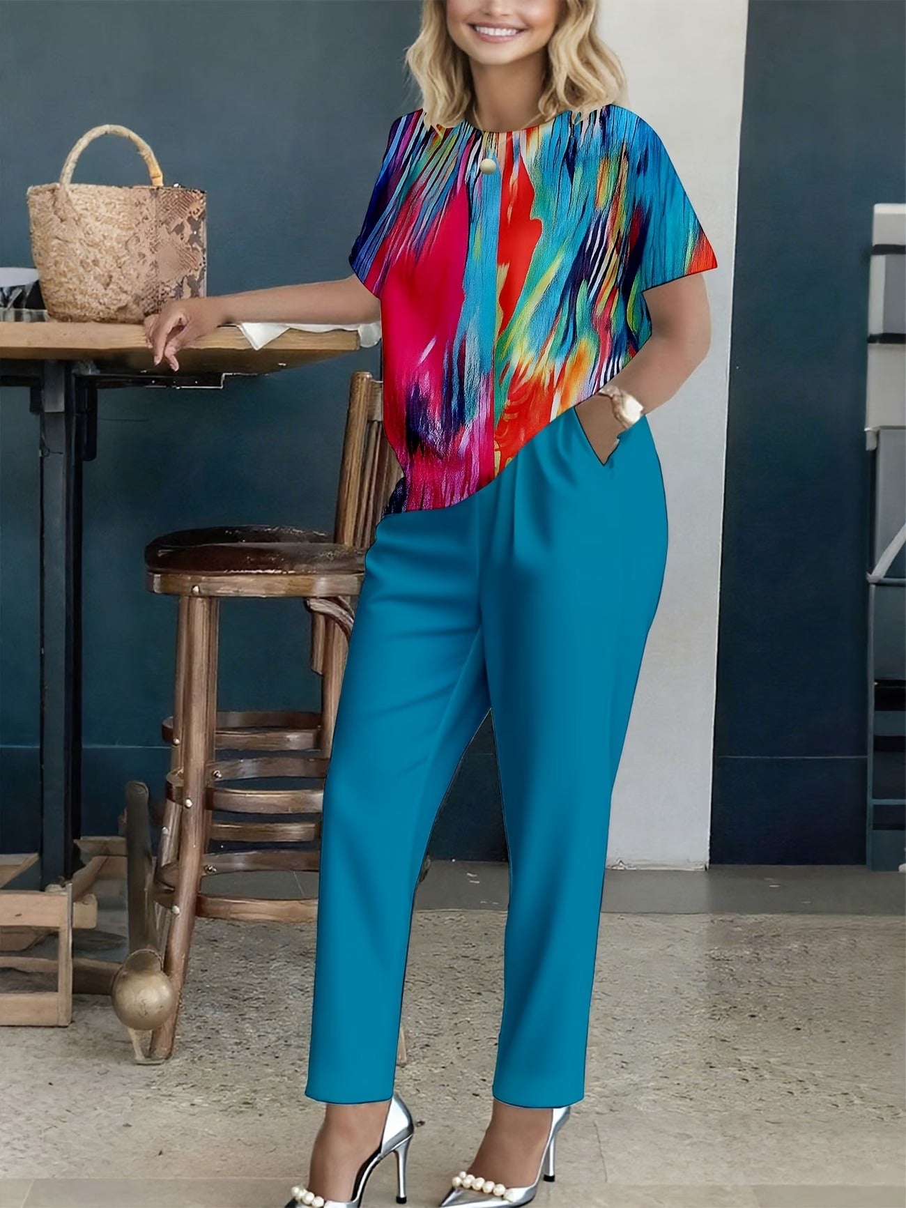 Daily Charm Floral Outfit