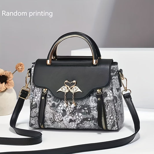 Elara Printed Shoulder Bag