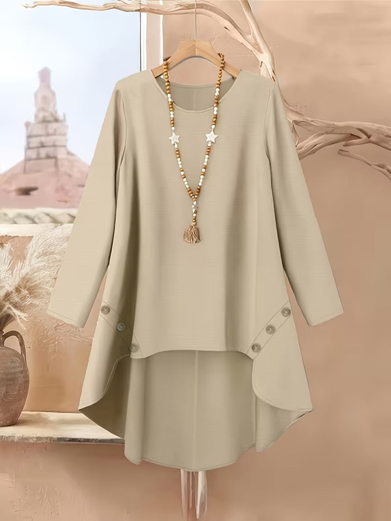 Women's Plus Size Geometric Set