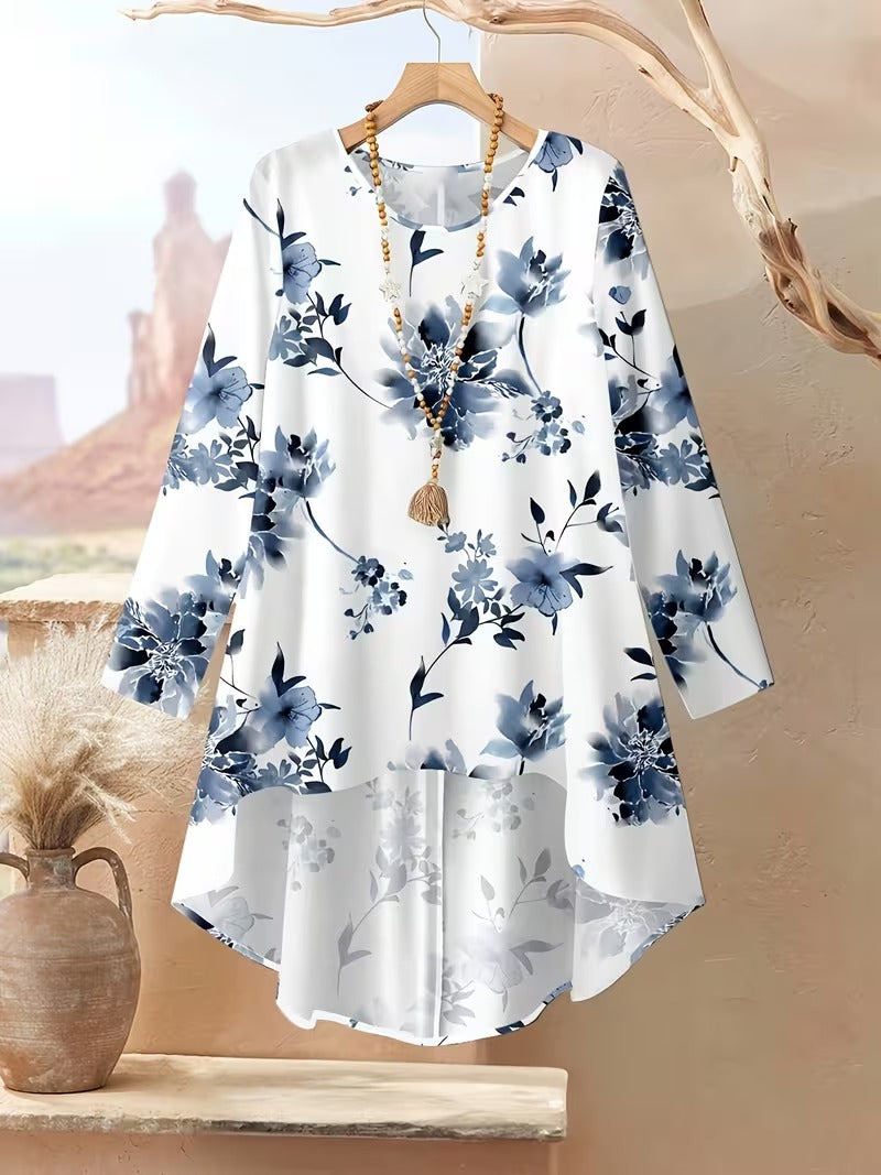 Women's Plus Size Geometric Set