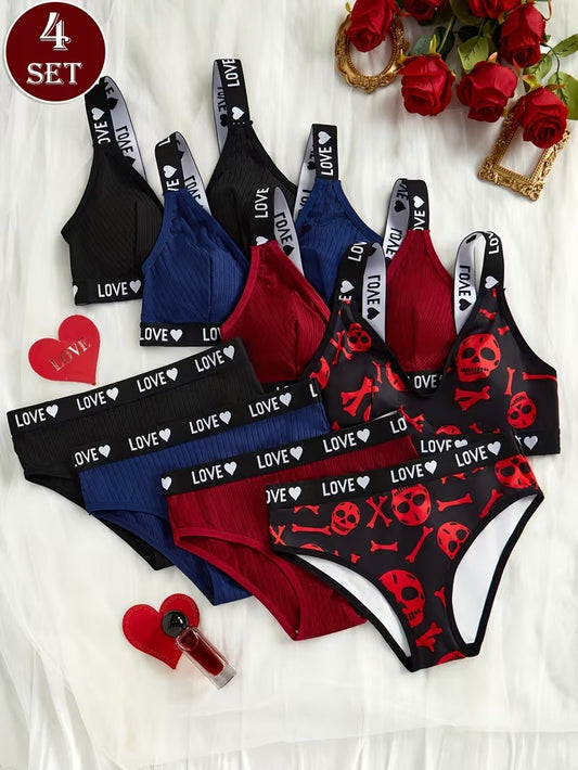 Ultra Breathable Comfort Bra Set