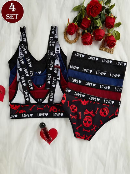 Ultra Breathable Comfort Bra Set