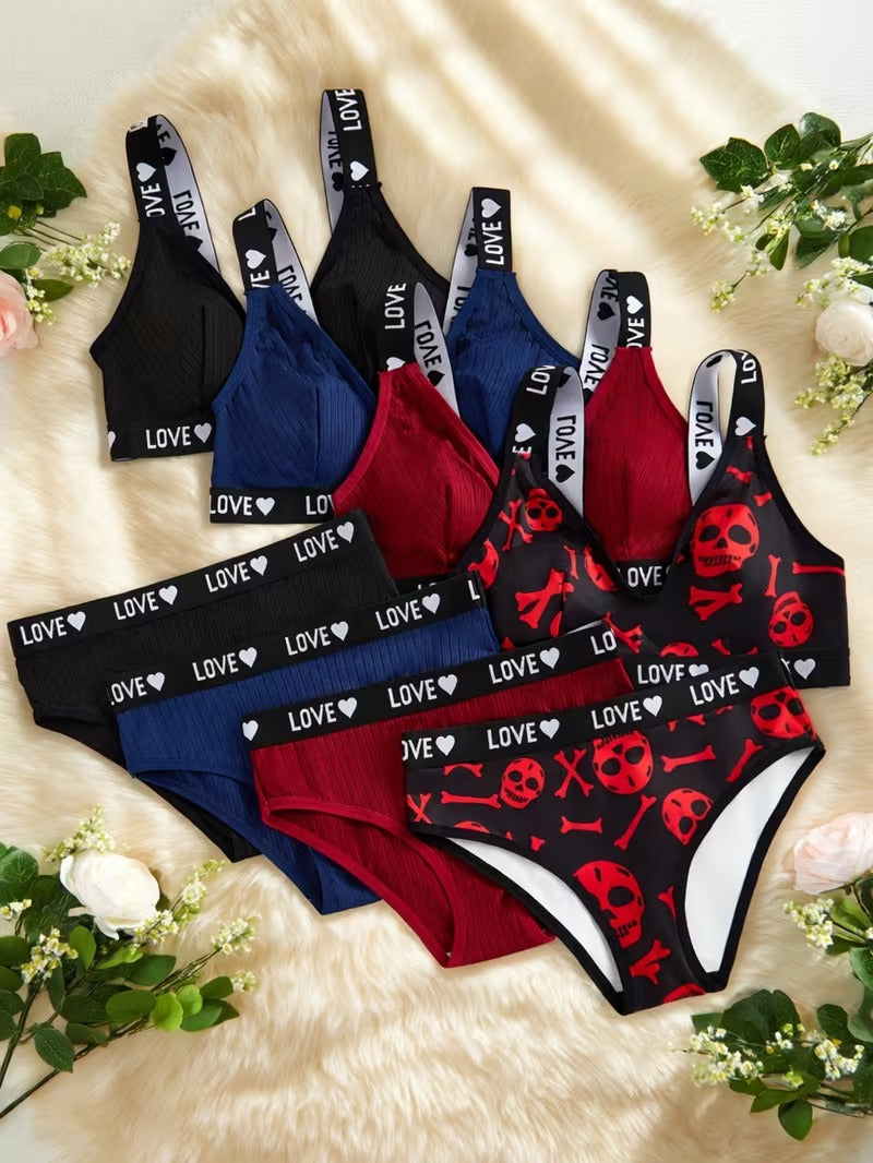 Ultra Breathable Comfort Bra Set