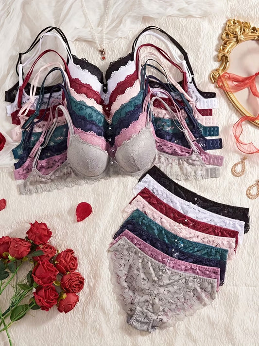 Ultra Breathable Comfort Bra Set