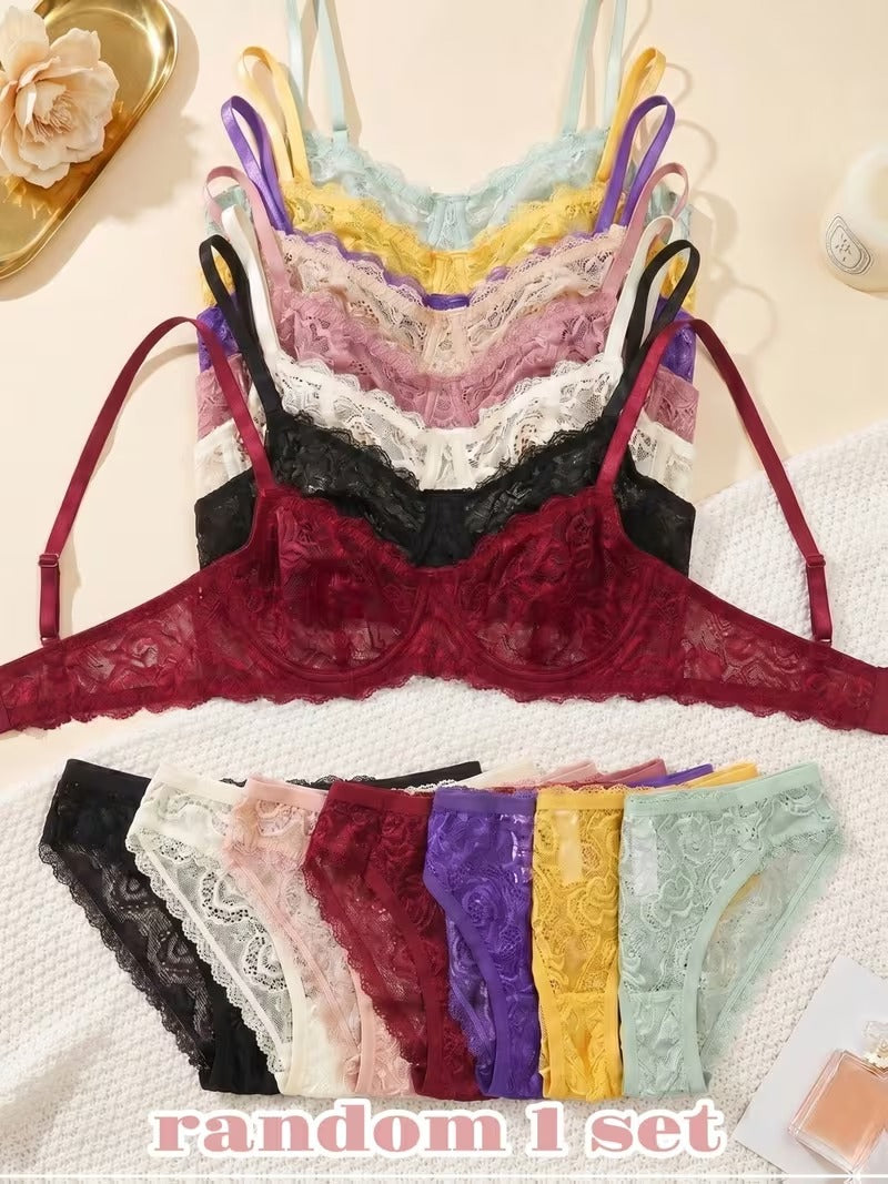 Ultra Breathable Comfort Bra Set