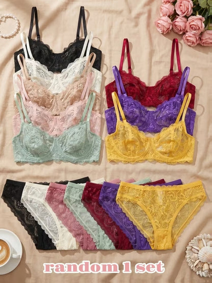 Ultra Breathable Comfort Bra Set