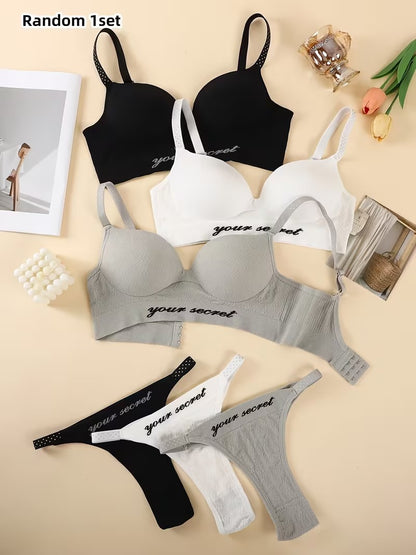 Ultra Breathable Comfort Bra Set